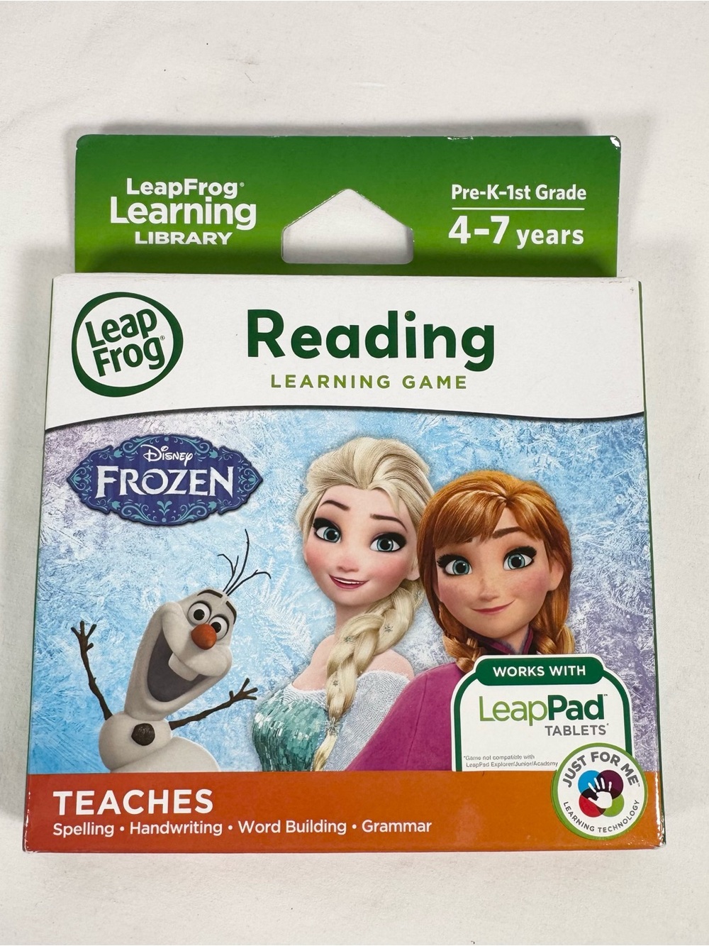 LeapFrog LeapPad Disney Frozen Learning Reading Game